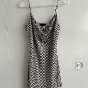 Dynamite Patterned Mini Dress
